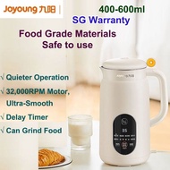 NexHaus  Warrantyl Joyoung Mini Soymilk Maker 400-600MLl Filter Free Soya Bean Milk Machine Makerl B