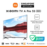 Xiaomi TV | A Pro 55 Inch 2025 | FREE Installation |4K UHD | QLED Display | 60Hz | Google TV | Googl