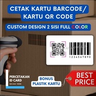 Barcode Card Printing QR Code Card Printing/ ID Card Member Card/