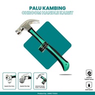 PALU Kambing Chrome Handle Karet - AIWO TOOLS