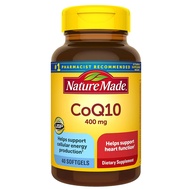 Nature Made CoQ10 200 / 400 mg โคคิวเทน Q-10