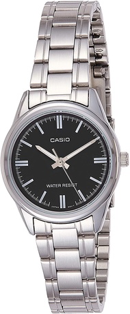 CASIO LTP-V005D-1A ANALOG ENTICER Series DRESS VINTAGE Collection Stainless Steel Case Band Water Resistance LADIES / WOMEN WATCH