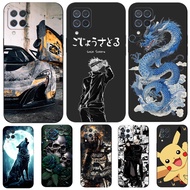 case For Samsung Galaxy M62 F62 4G Case Silicon Phone Back Cover Soft black tpu m625 Stylish Cool Ca