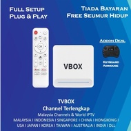 VBOX TV BOX 8K Android 14.0 High Spec Box