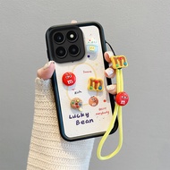 Casing Honor X6B Compatible with Labubu Capybara Pattern Cute Soft Phone Casing BB-PWGZ