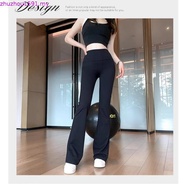 High-waisted flared leggings, women's long umi leggings with waist corset to flatter the figure Bemy