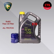 ENGINE OIL HELLO 5W-30 FREE OIL FILTER PROTON