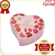 [Direct from JAPAN]Godiva G Cube Mini Heart Tin, 5 pieces