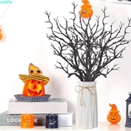 VINTA 5pcs Artificial Plastic Tree Branch, Antlers Shape Exquisite Halloween Artificial Dead Branch,