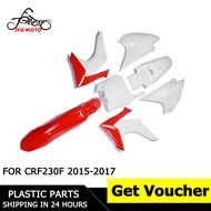 JFG MOTO F Airingกันชนพลาสติกร่างกายชุดชุดสำหรับฮอนด้าCRF230F CRF 230F CRF230 F 2015 2016 2017จักรยา