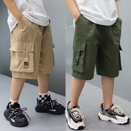 5-14 Years Old Boy's Cargo Shorts Pants & Cotton Cargo Shorts For Boys