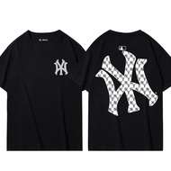 สไตล์ใหม่ Mbl ny เสื้อยืดแขนสั้นลําลอง ผ้าฝ้าย ขนาดใหญ่ มาตรฐาน แฟชั่นฤดูร้อน สําหรับผู้ชาย และผู้หญ