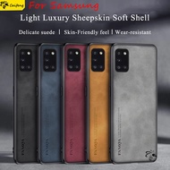 Light Luxury Sheepskin Soft Phone Case For Samsung ss Galaxy M55 M53 M52 M32 M23 M15 A7 J8 J7 J6+ J5