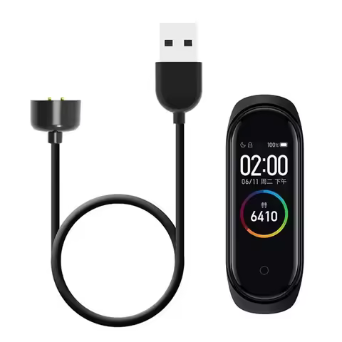 Magnetic Charger For Xiaomi Mi Band 5 6 7 NFC Charger Replacement USB Charging Cable For Mi Band 5 6
