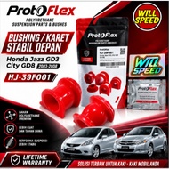 HONDA PROTOFLEX FRONT STABILIZER RUBBER BUSHING JAZZ GD3 CITY GD8 (03-08) HJ 39F001