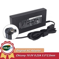 Genuine Chicony A17-180P4A 19.5V 9.23A 180W A180A025P AC Adapter For MSI GS63VR GP62MVR GS65 STEALTH Laptop Power Supply Charger