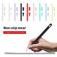 Silicone Sleeve Cap Tip Cover Holder Tablet ipod Touch Pen Stylus Pouch Sleeve For compatible for Apple Pencil 2 Case For iPad Pencil