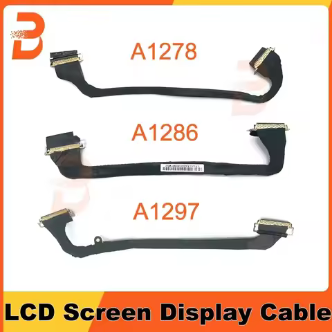 Original LCD LED LVDS Screen Display Flex Cable For Macbook Pro 13" A1278 15" A1286 17" A1297 2008 2