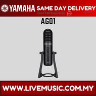 Yamaha AG01 Live Streaming USB Condenser Microphone - Black/White ( AG-01 )