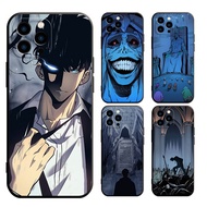 Iphone 12 13 14 PLUS PRO MAX MINI solo Leveling TPU Matte Cover Soft Case