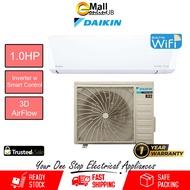 Daikin Air cond 1.5HP FTKU35B/RKU35BLF | 1.0HP FTKU28B/RKU28BLF R32 Deluxe Inverter with Smart Control 3D Air Flow