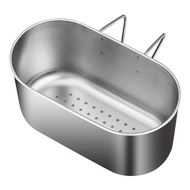 Multipurpose Stainless Steel Sink Strainer Basket For Kitchen Bathroom Kitchen Baskets Support Corner Stainless Steel Sink Trash Strainer