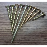 Gold screws 1.5cm, 3cm, 4cm, 5cm 1kg bag for industrial wood, industrial plastic, thin threaded wood