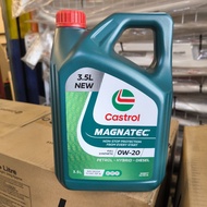 ORI CASTROL MAGNETIC 0W20 ENGINE OIL FULLY SYNTHETIC 3.5L BEZZA AXIA MYVI ALZA ARUZ