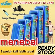 Jumbo children's swimming pool 3.1 meters 3 Rings Thick rubber inflatable swimming pool