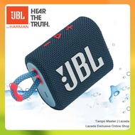 ลำโพงบลูทูธ JBL Go3 ลำโพงบลูทูธกันน้ำแบบพกพาไร้สาย  ของแท้ 100% ลำโพง bluetooth เบสดัง ลำโพงบูทูธดัง