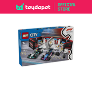 Lego City 60444 F1 Garage & Mercedes-AMG & Alpine Cars