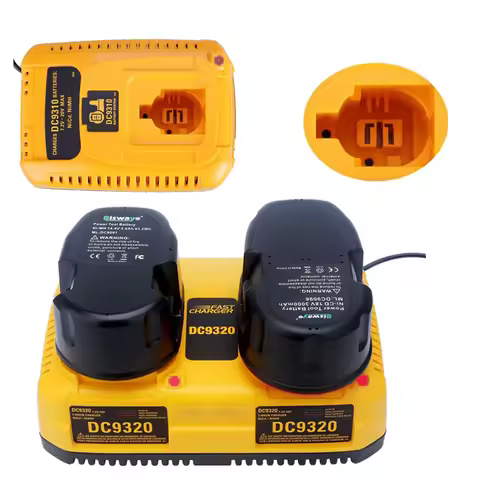 For Dewalt Battery DC9310 7.2V-18V Charger Nicad & Nimh Battery DW9057 DC9071 DC9091 DC9096 DE9039 D