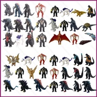 YT4 12pcs Godzilla vs Kong 2 Action Figure Scar King Shimo Godzilla Kong Model Dolls Toys For Kids G
