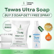 [ 3PC TAWAS SOAP + 50ML TAWAS SPRAY NIACINAMIDE ] Greenika TawasUltra Spray Niacinamide + Tawas Soap