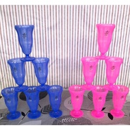 Applelady Cup Plastik /Ice Cream Cup/Glass plastik 350ml