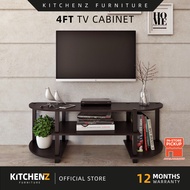 KitchenZ Media Storage TV Cabinet (4ft/6ft)