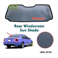 Magnetic Rear Windscreen Sun Shade Toyota Altis 2016