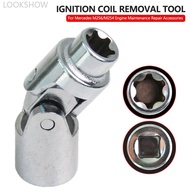 LOOKSHOW Ignition Coil Removal Tool E8 Hex Socket with Swivel Special Service Kit for Mercedes M256/