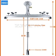 Pneumatic 1 Ton Air Agitator IBC Tank Mixer Machine 1000L Commercial Barrel Drum Stirrer With Suppor