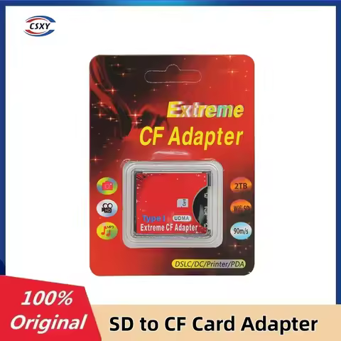High Quality SD to CF Card Adapter Type I UDMA Card Converter Adapter Card Reader for SLR Camera Sup