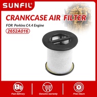 CJ7F 2652a016 10000-45492 229-3555 ตัวกรองอากาศ Crankcase สำหรับเครื่องยนต์ Perkins C4.4 H5K8Qตัวตัด