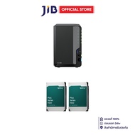 NAS (อุปกรณ์จัดเก็บข้อมูลบนเครือข่าย) SYNOLOGY DISKSTATION DS225+ & 4 TB 3.5 INCH HAT3300-4T x 2