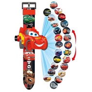 Kids Watch Cartoon 3D Projection Projector Car_3