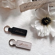 【客製化禮物】客製環保皮鑰匙扣 /掛飾