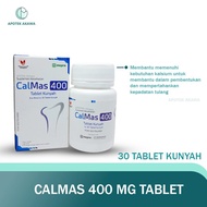 CALMAS 400 MG TABLET KUNYAH / SUPLEMEN KESEHATAN TULANG / APOTEK AKAWA