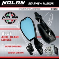 NOLAN Napoleon H3169 Glass Mirror Full Aluminum Alloy Universal Motorcycle Mirror