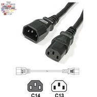 Power Output Cable Ups Pdu to server C13 to C14 16A 1.5mm 80cm