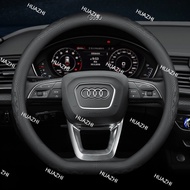 YY NEW item Car Steering Wheel Cover For Audi Sline A1 A3 A4 A5 A6 A7 A8 Q2 Q3 Q5 Q7 Q8 R8 S4 S3 S5 