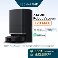 Xiaomi Robot Vacuum X20 Max - 8000Pa Powerful Suction Power | Smart carpet detection