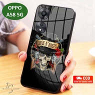 Glass Softcase For Oppo A58 (5G) - OPPO A58 (5G) Phone Case [T74].